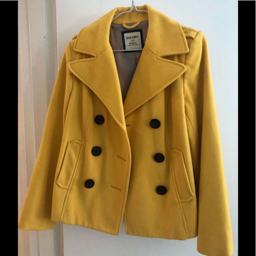 Yellow coat